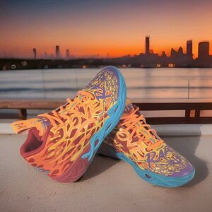 Puma LaMelo Ball MB.04 Phoenix (311314-01) Youth Size 6 Sneakers Red/Orange/Blue